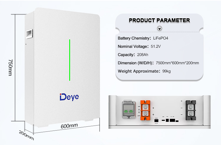 51.2v deye lifepo4 battery