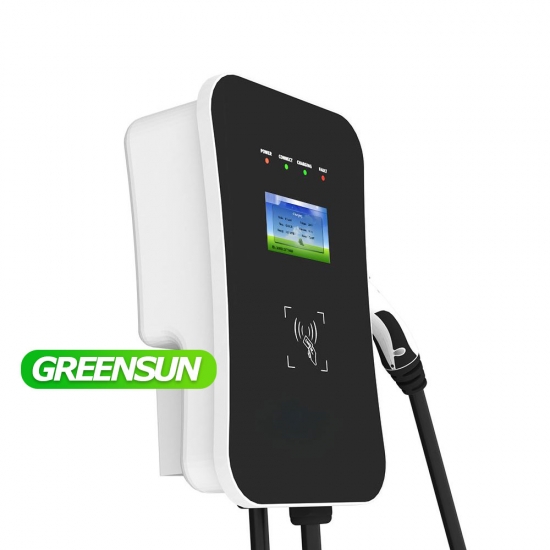 buy IEC 62196 Type 2 Home EV Charging Stations 3.5KW 7KW 11KW 380V OCPP  with WIFI LCD Screen,IEC 62196 Type 2 Home EV Charging Stations 3.5KW 7KW  11KW 380V OCPP with WIFI